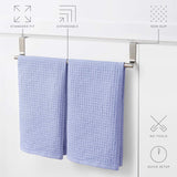Budget youcopia over the cabinet door expandable towel bar stainless steel