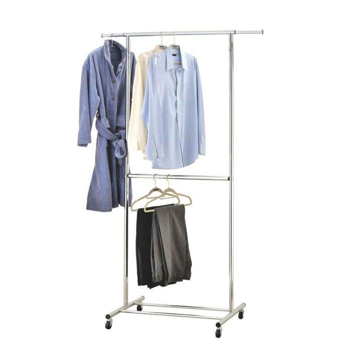 Double Decker Garment Rack