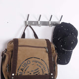 Try dseap wall mounted coat rack 4 hooks stainless steel 304 metal hook rail hook rack coat hooks bath towel hooks 2 packs