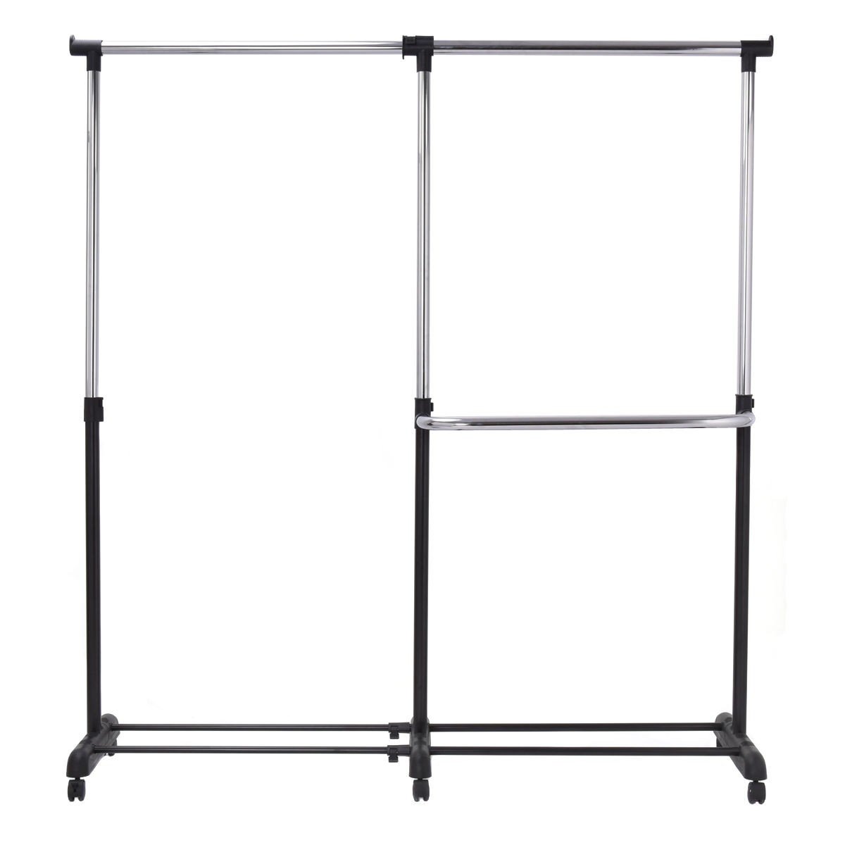 Adjustable Garment Extendable Clothes Rail Rack Hanger