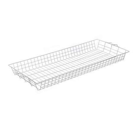 Basket for Large Garment Rack White